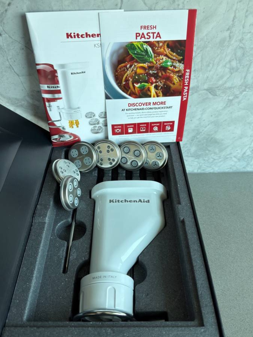 KitchenAid Gourmet Pasta Press - Made in Italy